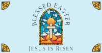 Easter Stained Glass Facebook ad Image Preview