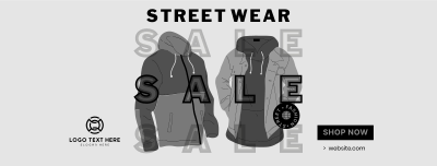 Street Wear Sale Facebook cover Image Preview