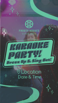 Karaoke Party Star TikTok Video Image Preview