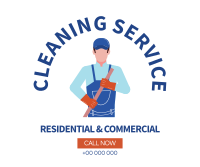 Janitorial Service Facebook post Image Preview
