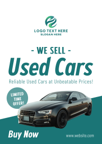 Used Car Sale Flyer Image Preview