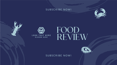 Food Review YouTube cover (channel art) Image Preview