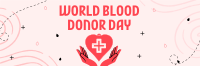 Handy Blood Donation Twitter header (cover) Image Preview