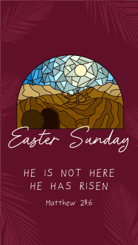 Modern Easter Sunday Instagram Reel Image Preview