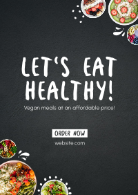 Healthy Dishes Flyer Design