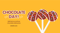 Chocolate Pops Facebook Event Cover Design