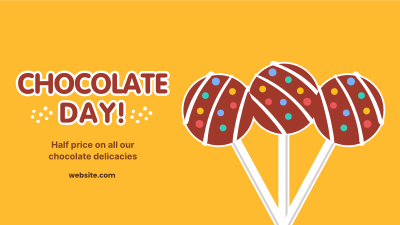 Chocolate Pops Facebook event cover Image Preview