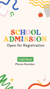 Fun Kids School Admission Facebook story Image Preview