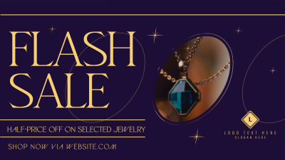 Jewelry Flash Sale Facebook event cover Image Preview