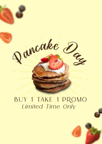 Pancakes & Berries Poster Image Preview