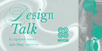 Modern Design Talk Twitter post Image Preview