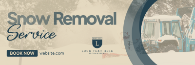 Snow Removal Service Twitter header (cover) Image Preview