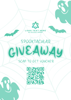 Spooktacular Giveaway Promo Flyer Image Preview