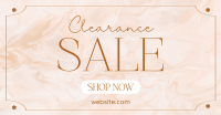 Elegant Marble Sale Facebook ad Image Preview