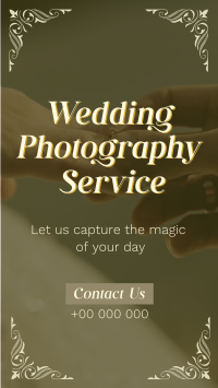 Floral Wedding Videographer Instagram story Image Preview