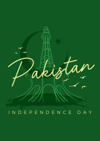 Pakistan Independence Day Poster Design