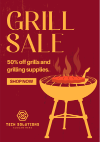 Fiery Hot Grill Flyer Image Preview