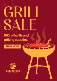 Fiery Hot Grill Flyer Image Preview