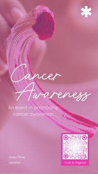 Cancer Awareness Event Instagram Reel Design