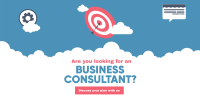 Business Consultation Twitter Post Design