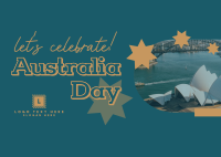 Australia National Day Postcard Image Preview