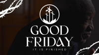 Simple Good Friday YouTube Video Design