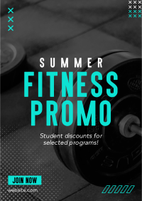 Summer Fitness Deals Flyer Design