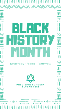 Modern Black History Month TikTok Video Image Preview