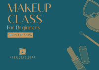 Beginner Makeup Class Postcard Image Preview