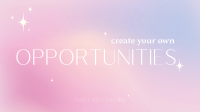 Dream Sparkling Gradient Facebook event cover Image Preview