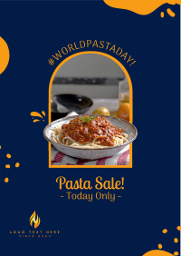 Funky Pasta Sale Flyer Image Preview