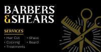 Barbers & Shears Facebook Ad Design