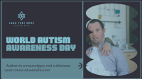 Bold Quirky Autism Day Animation Image Preview