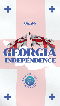 Georgia Independence Day Celebration Instagram reel Image Preview