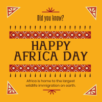 Decorative Africa Day Linkedin Post Image Preview