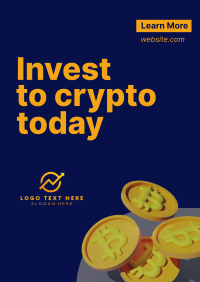 Invest to Crypto Flyer Image Preview