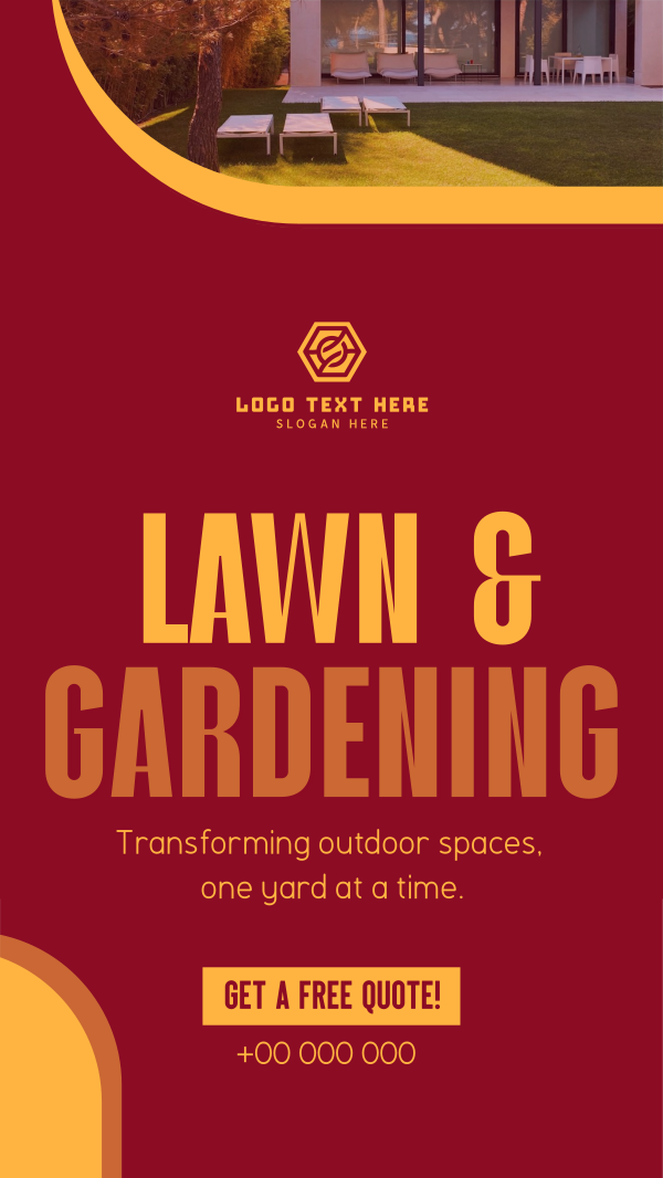 Convenient Lawn Care Services Instagram Story Design Image Preview