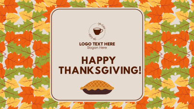 Thanksgiving Day Greeting Facebook event cover Image Preview