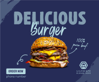 Burger Hunter Facebook post Image Preview