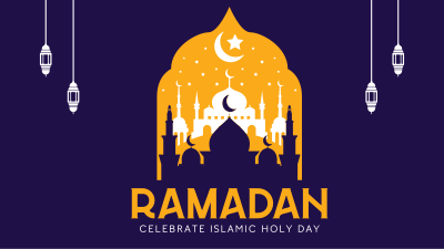 Islamic Holy Day Facebook event cover Image Preview