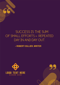 Success Poster Image Preview