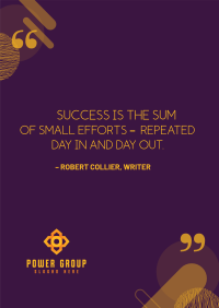 Success Poster Design