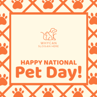 National Pet Day Instagram Post Design