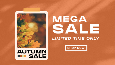 Picture Autumn Sale Facebook event cover Image Preview