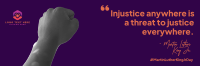 Martin Luther King Justice Twitter Header Preview