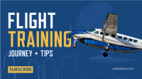 Hiring Flight Instructor YouTube Video Design