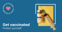 Vaccine Syringe Facebook ad Image Preview