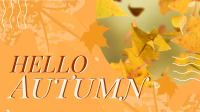 Autumn Greeting Animation Design