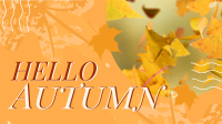 Autumn Greeting Animation Image Preview