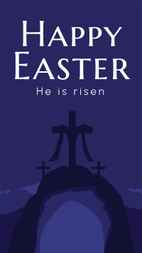 Easter Sunday Facebook Story Design